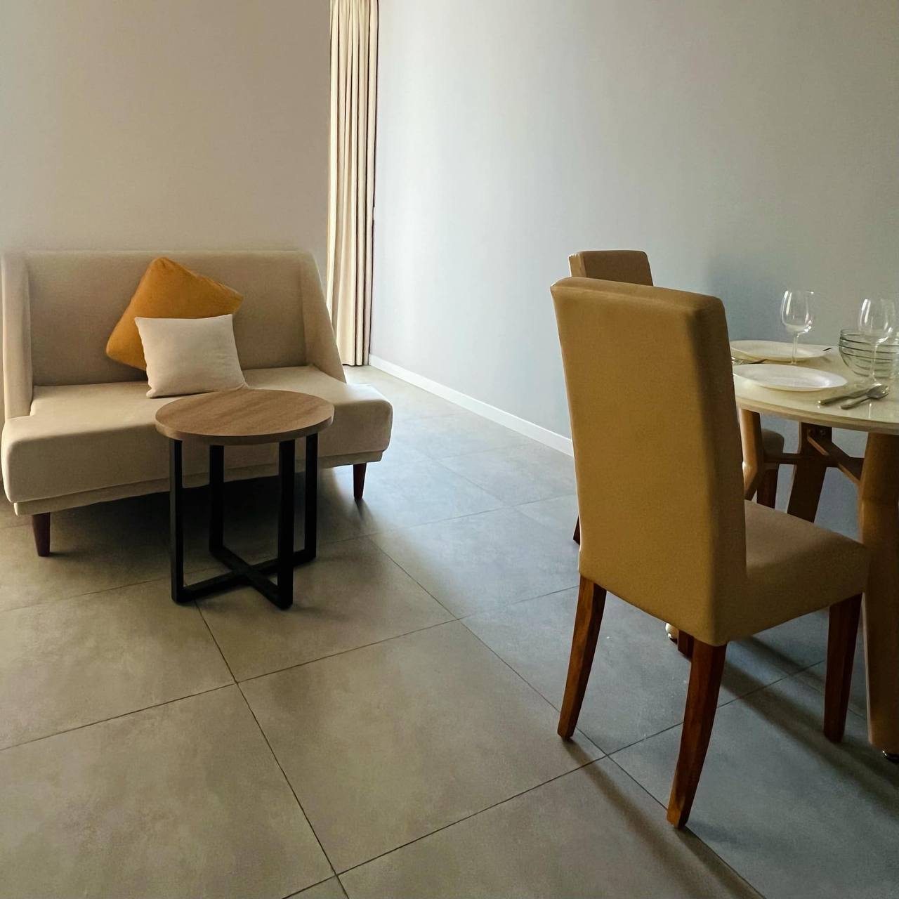 The Penthouse Residence two bedroom condominium interior in Tonle Bassac