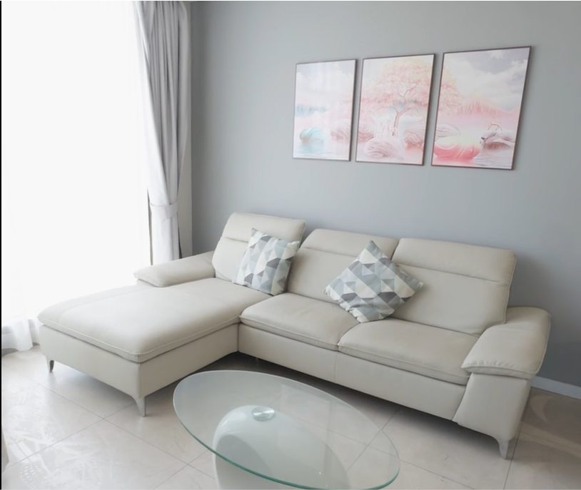 Bright two bedroom condominium at The Penthouse Residence in Tonle Bassac