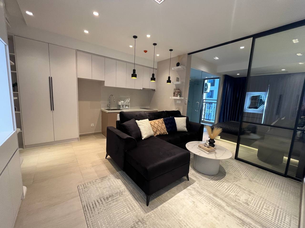Time Square 7 showroom living area in Toul Kork Phnom Penh